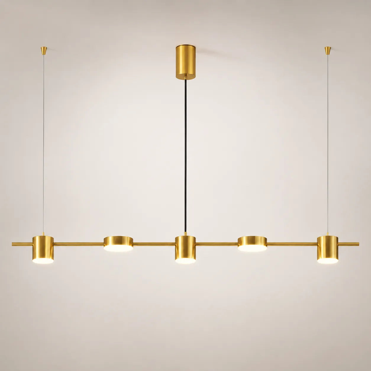Aurion | Suspension Linéaire Architecturale à Spots LED Intégrés