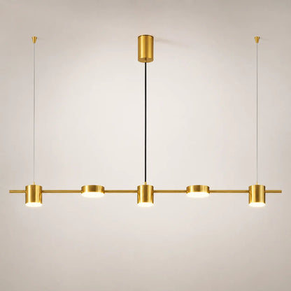 Aurion | Suspension Linéaire Architecturale à Spots LED Intégrés
