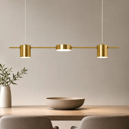 Aurion | Suspension Linéaire Architecturale à Spots LED Intégrés