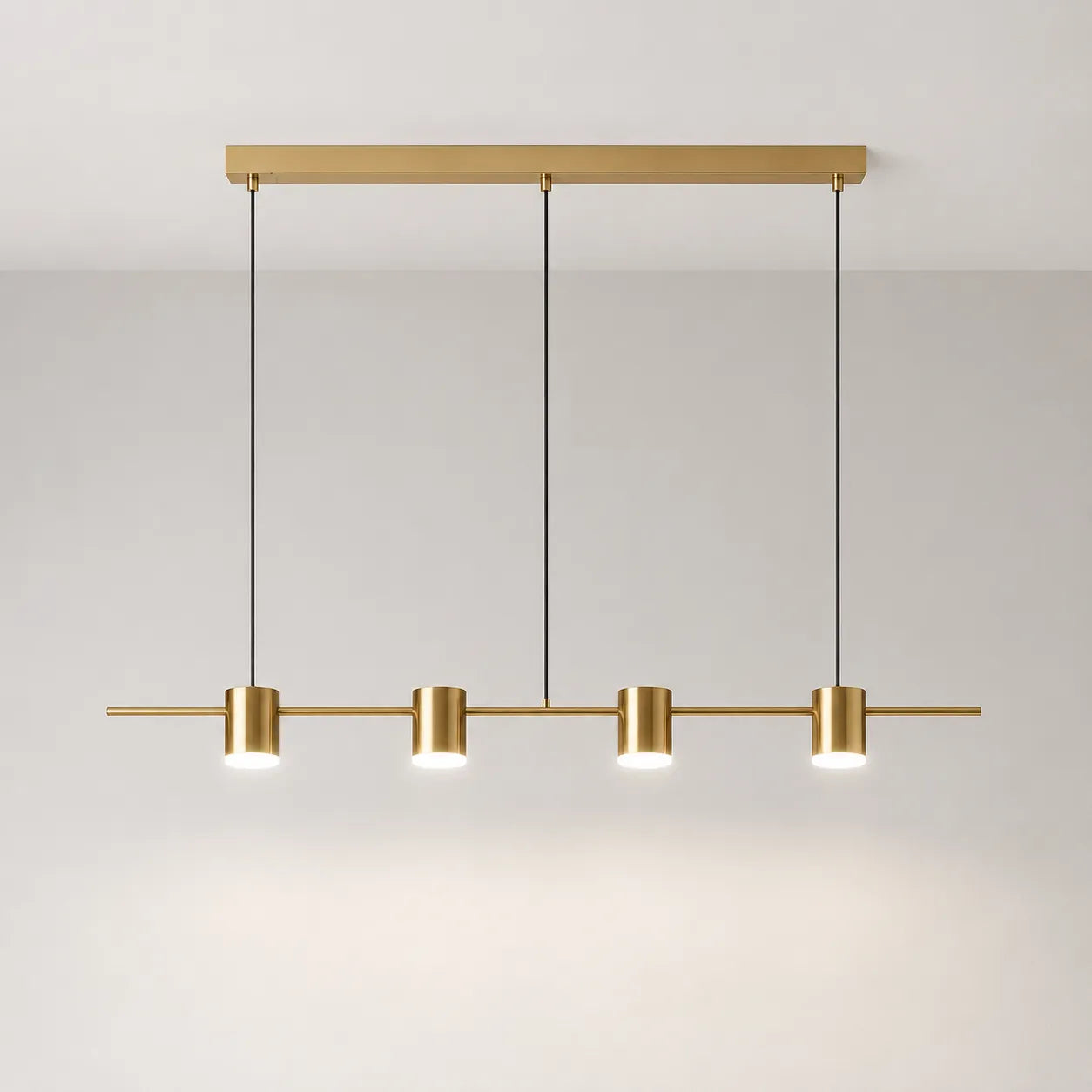 Aurion | Suspension Linéaire Architecturale à Spots LED Intégrés