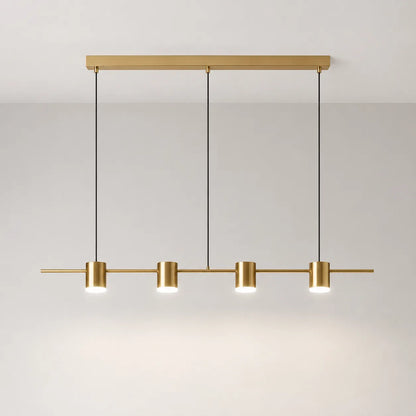 Aurion | Suspension Linéaire Architecturale à Spots LED Intégrés