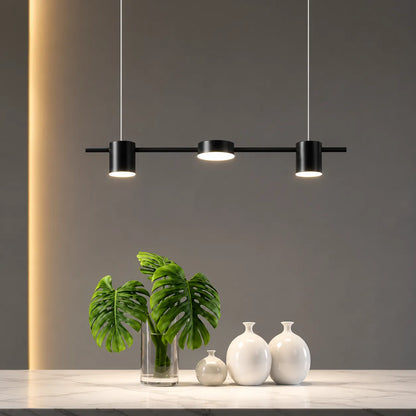Aurion | Suspension Linéaire Architecturale à Spots LED Intégrés