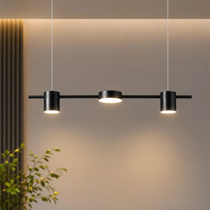 Aurion | Suspension Linéaire Architecturale à Spots LED Intégrés