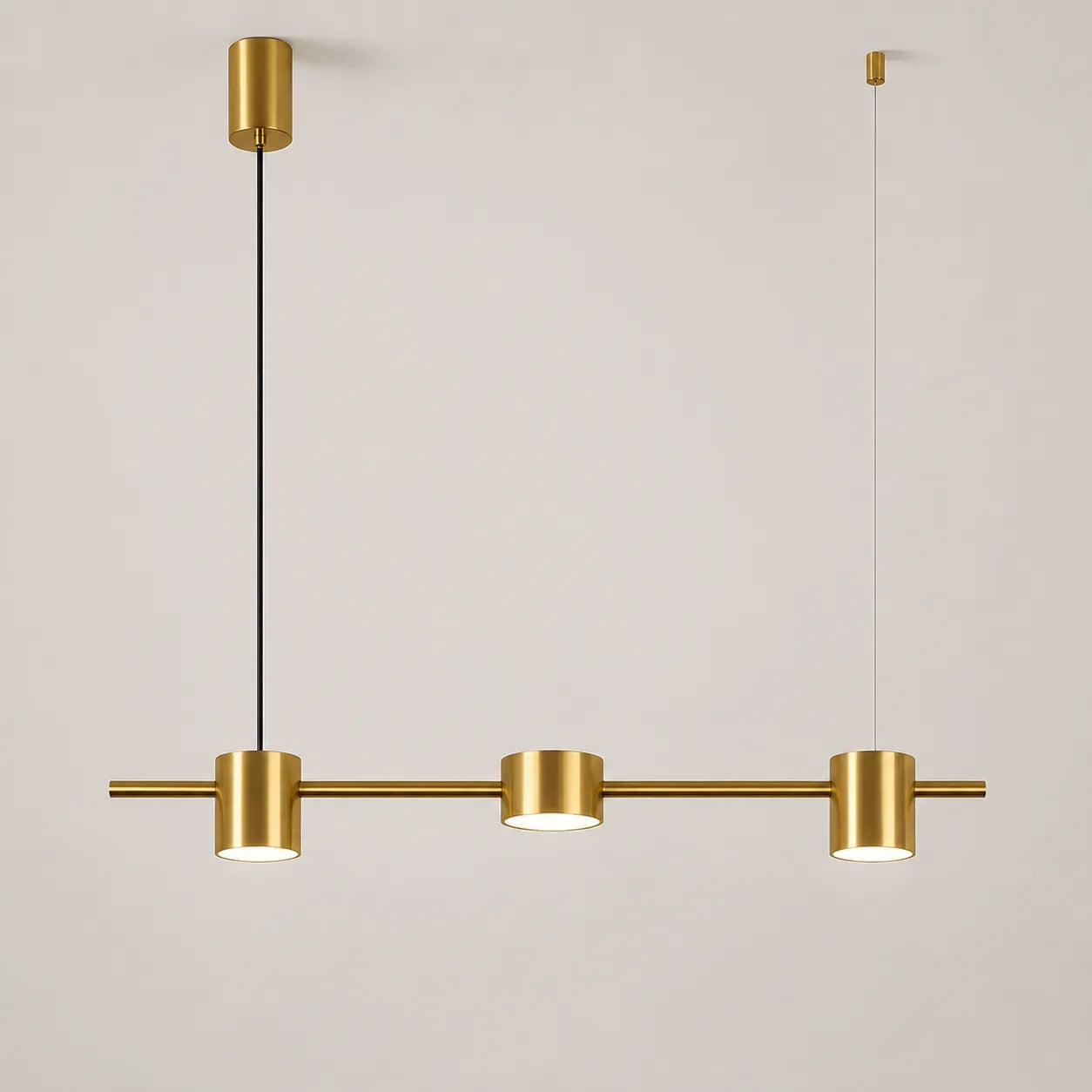 Aurion | Suspension Linéaire Architecturale à Spots LED Intégrés