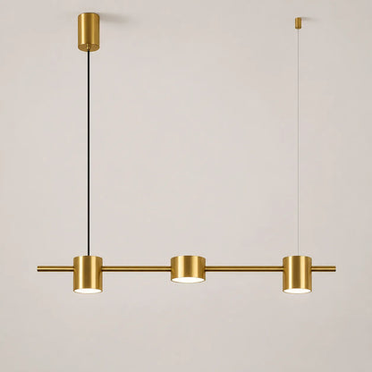 Aurion | Suspension Linéaire Architecturale à Spots LED Intégrés