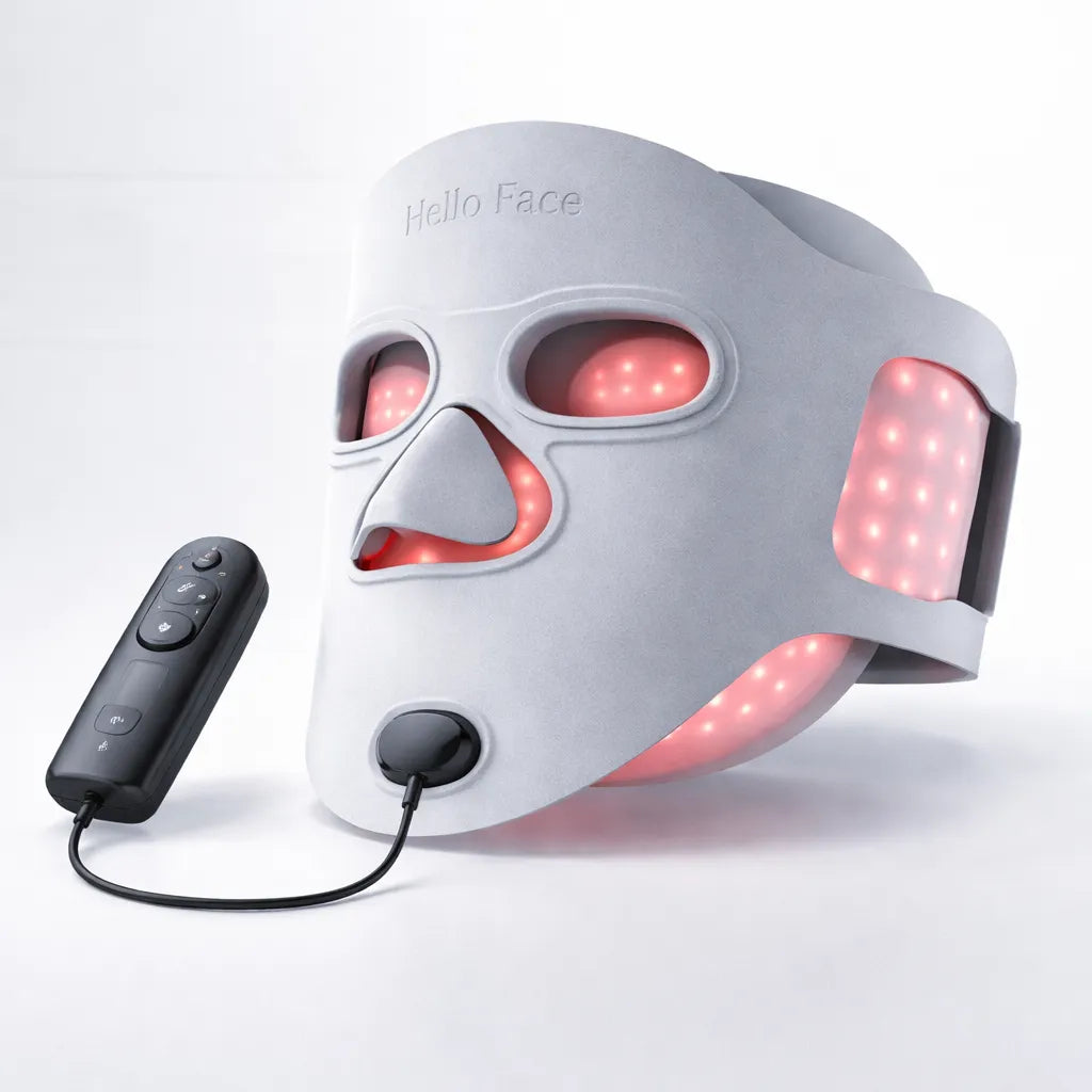 Masque Luminothérapie LED Visage – Soin Anti-Imperfections