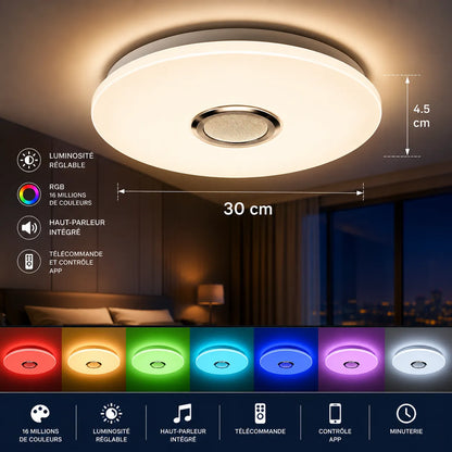 LUMÉORA™ Smart | Moderne plafonnier à led RGB