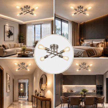 NORDÉLIA™ Rétro | Élégant plafonnier à led pour les chambres