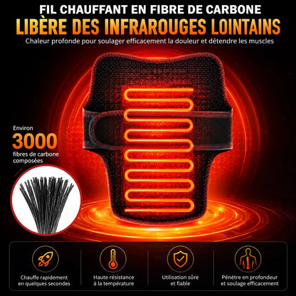 Masseur Cervical Chauffant USB THERMÉLIA™ | Massage nuque et épaules