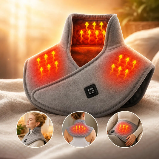 Masseur Cervical Chauffant USB MÉLIA™ | Massage nuque