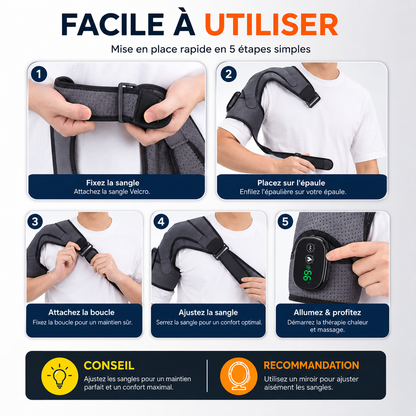 Masseur Cervical Chauffant THERMOFLEX™ | Massage nuque épaules