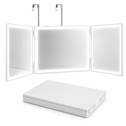 Miroir Salle de Bain & Coiffeuse Pliable VELMIRA