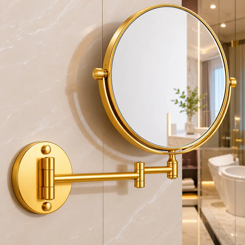 Miroir Salle de Bain Double Face ÉLÉGANCIA grossissant 8 pouces