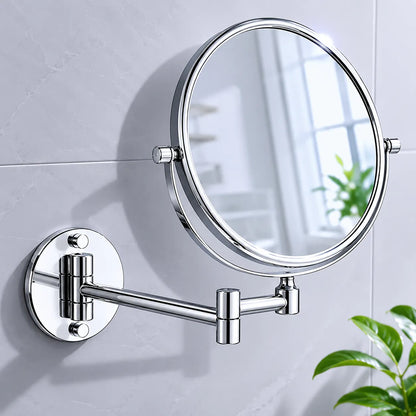 Miroir Salle de Bain Double Face ÉLÉGANCIA grossissant 8 pouces