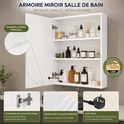 Miroir Salle de Bain LED NOVALIS™