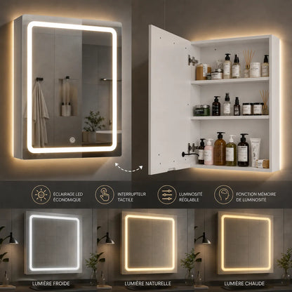 Miroir Salle de Bain LED NOVALIS™