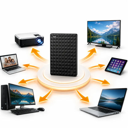 Disque dur externe 8 To – Stockage rapide, fiable et portable