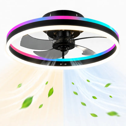 Ventilateur Plafond LED Ventorya | Ventilateur plafond RGB dimmable 50CM