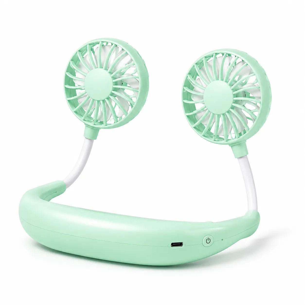 Ventilateur de Cou Portable AirFlex | ventilateur portable rechargeable USB 3 vitesses