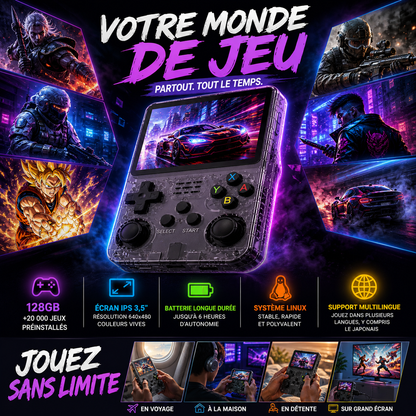RétroPocket V1 | Console portable retrogaming — Console portable Linux émulation 128 Go