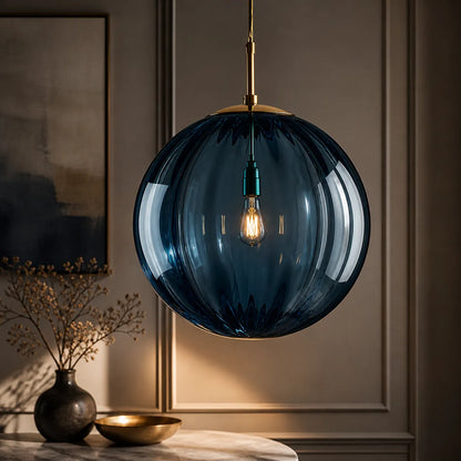 Evar- Suspension Verre Coloré Design Moderne