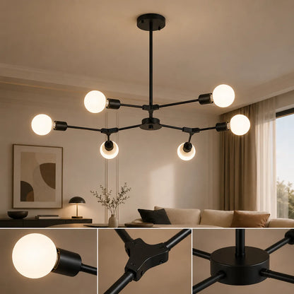Auréa™ Élégance | lustre salon moderne - lustre cuisine moderne