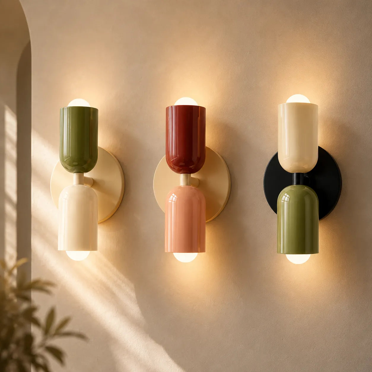 Lunéa™ Nordique | Élégante applique murale LED pour les salons