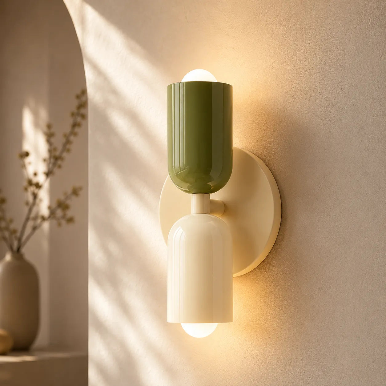 Lunéa™ Nordique | Élégante applique murale LED pour les salons