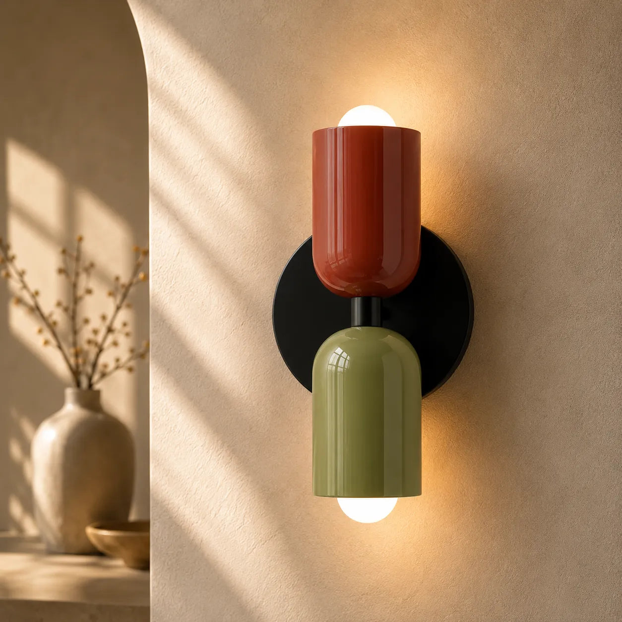 Lunéa™ Nordique | Élégante applique murale LED pour les salons