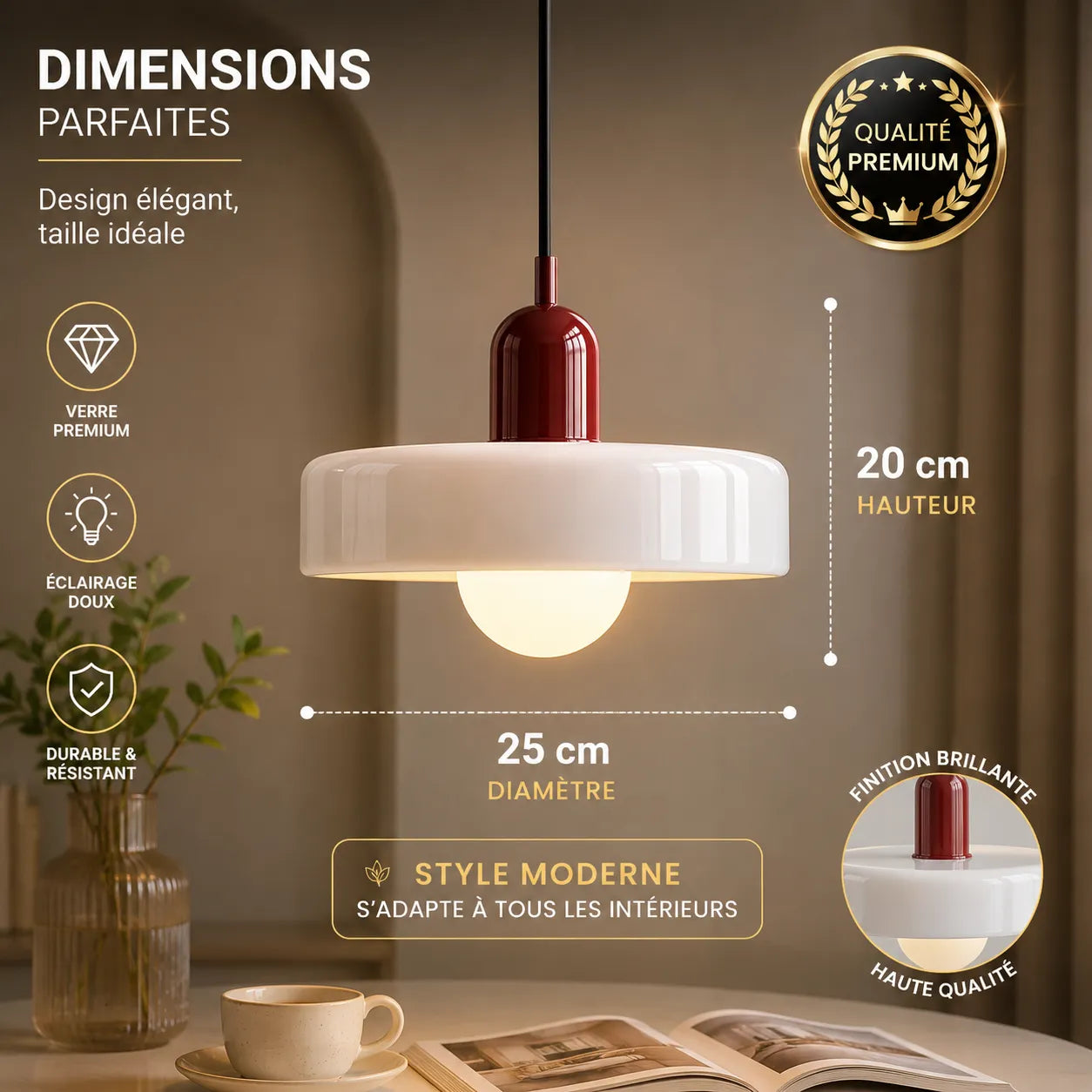 Sonaron™ Nordique | Élégante applique murale LED moderne