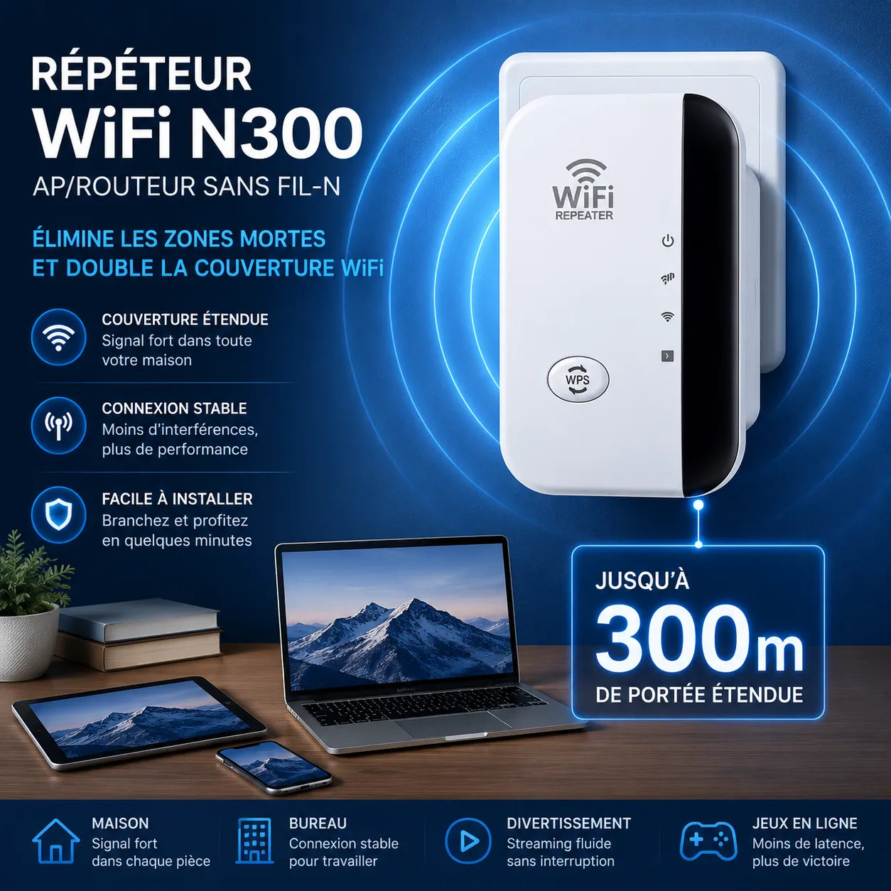 WaveLink™ Compact | repeteur wifi et amplificateur WiFi