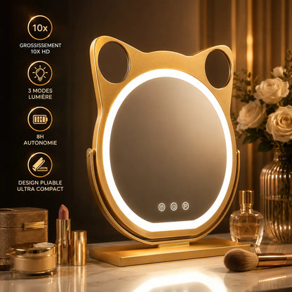 LUVORA™ Élégance | Miroir Maquillage LED et coiffeuse tactile