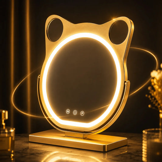 LUVORA™ Élégance | Miroir Maquillage LED et coiffeuse tactile