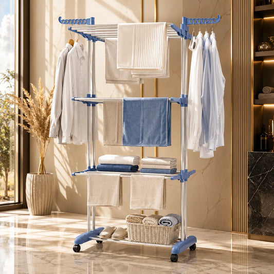 AIRÉA™ Modulable | Etendoir linge pliable pour exterieur