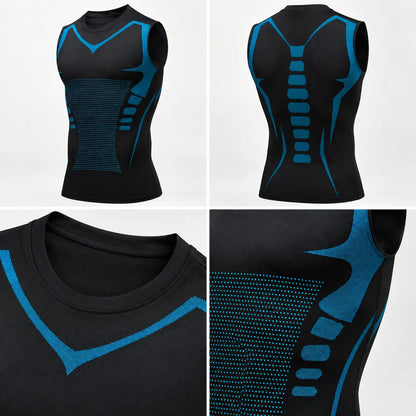 Débardeur Gainant VITA BOOST | T-shirt de compression sculptant, homme et femme