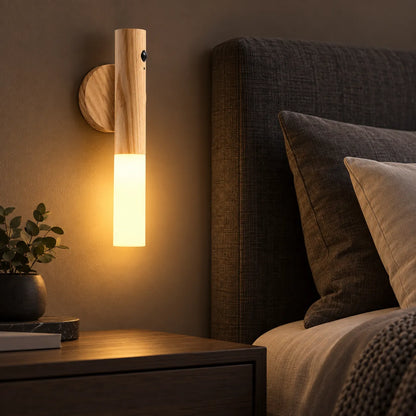 Applique Murale pour Chambre Magna | Veilleuse magnétique rechargeable avec détecteur de mouvement