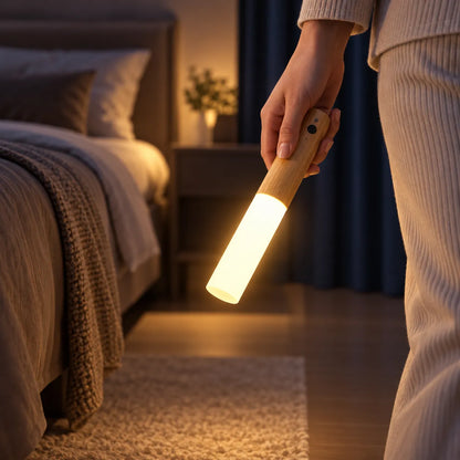 Applique Murale pour Chambre Magna | Veilleuse magnétique rechargeable avec détecteur de mouvement