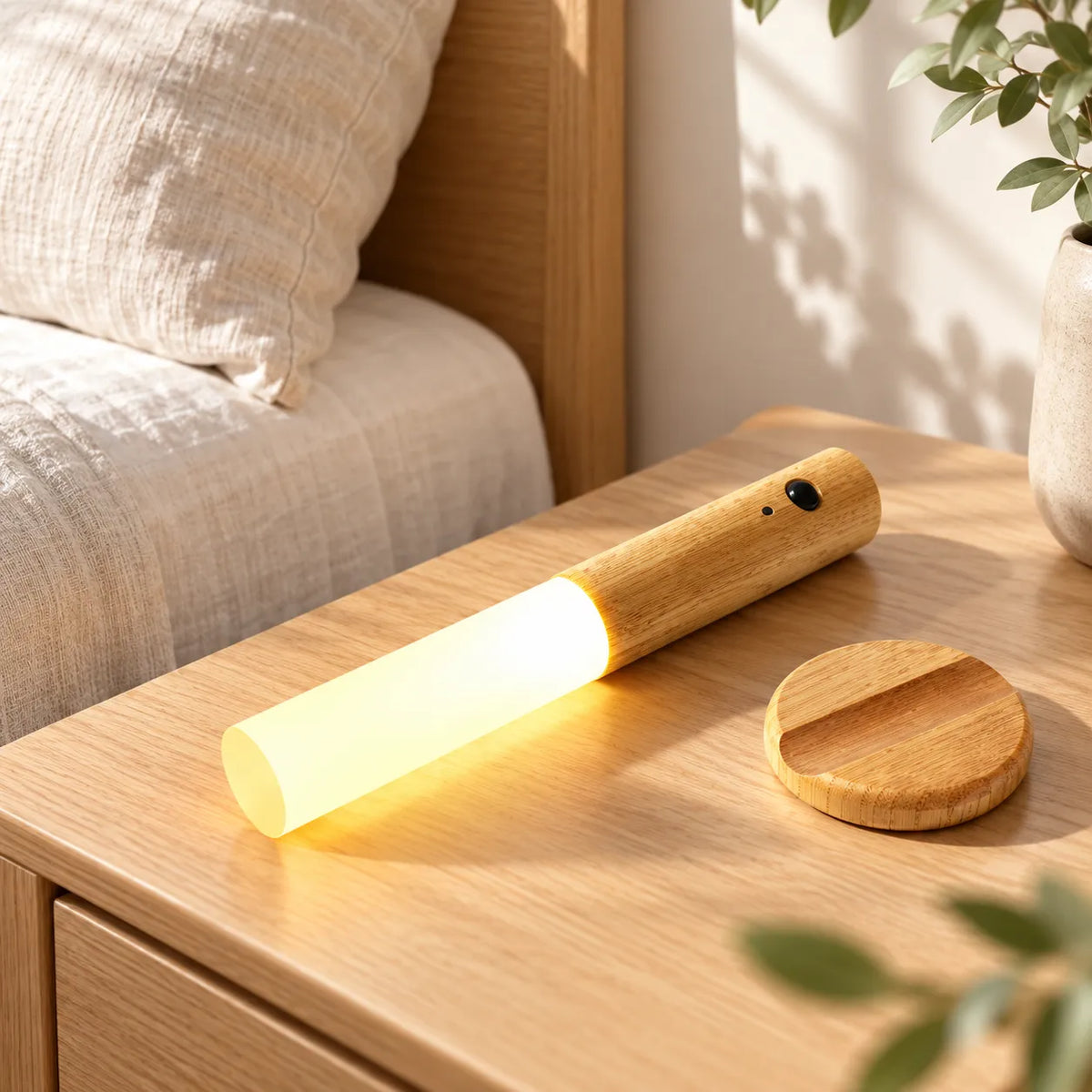 Applique Murale pour Chambre Magna | Veilleuse magnétique rechargeable avec détecteur de mouvement