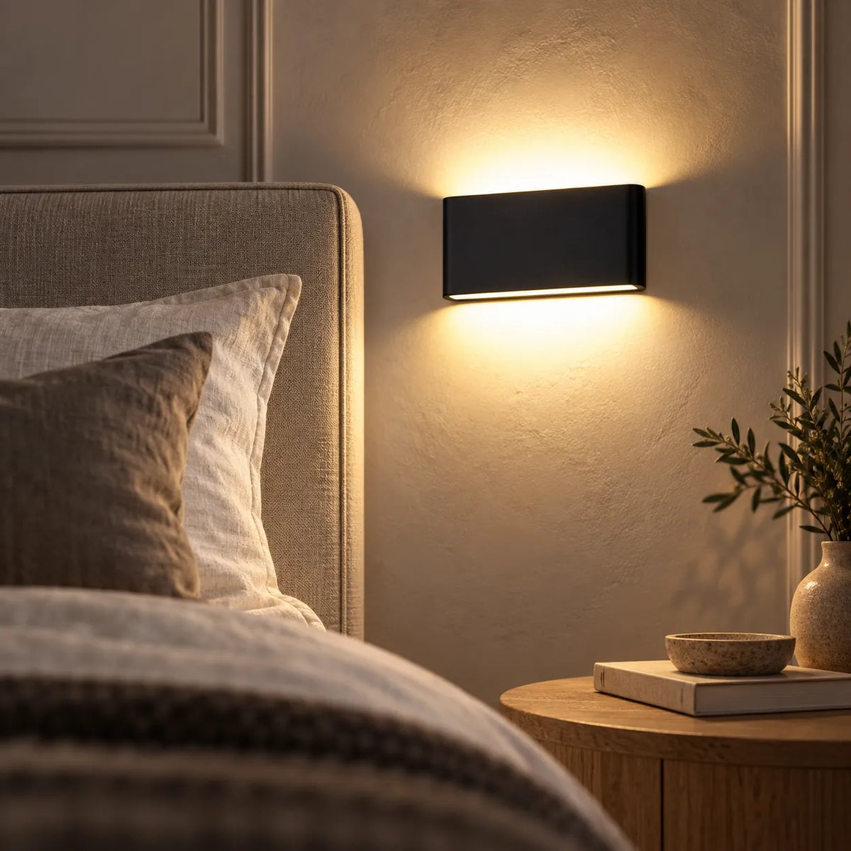 Applique Murale Nordica Alu | Lampe murale en aluminium étanche IP65, chambre et salle de bain