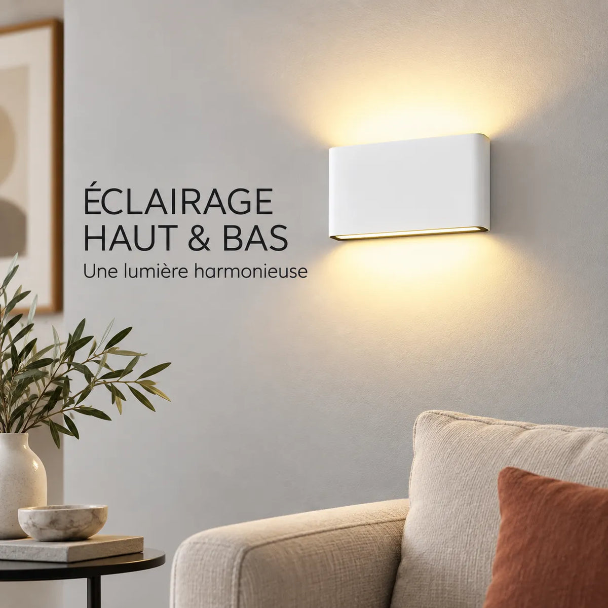 Applique Murale Nordica Alu | Lampe murale en aluminium étanche IP65, chambre et salle de bain