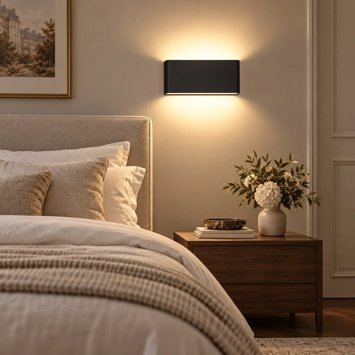 Applique Murale Nordica Alu | Lampe murale en aluminium étanche IP65, chambre et salle de bain