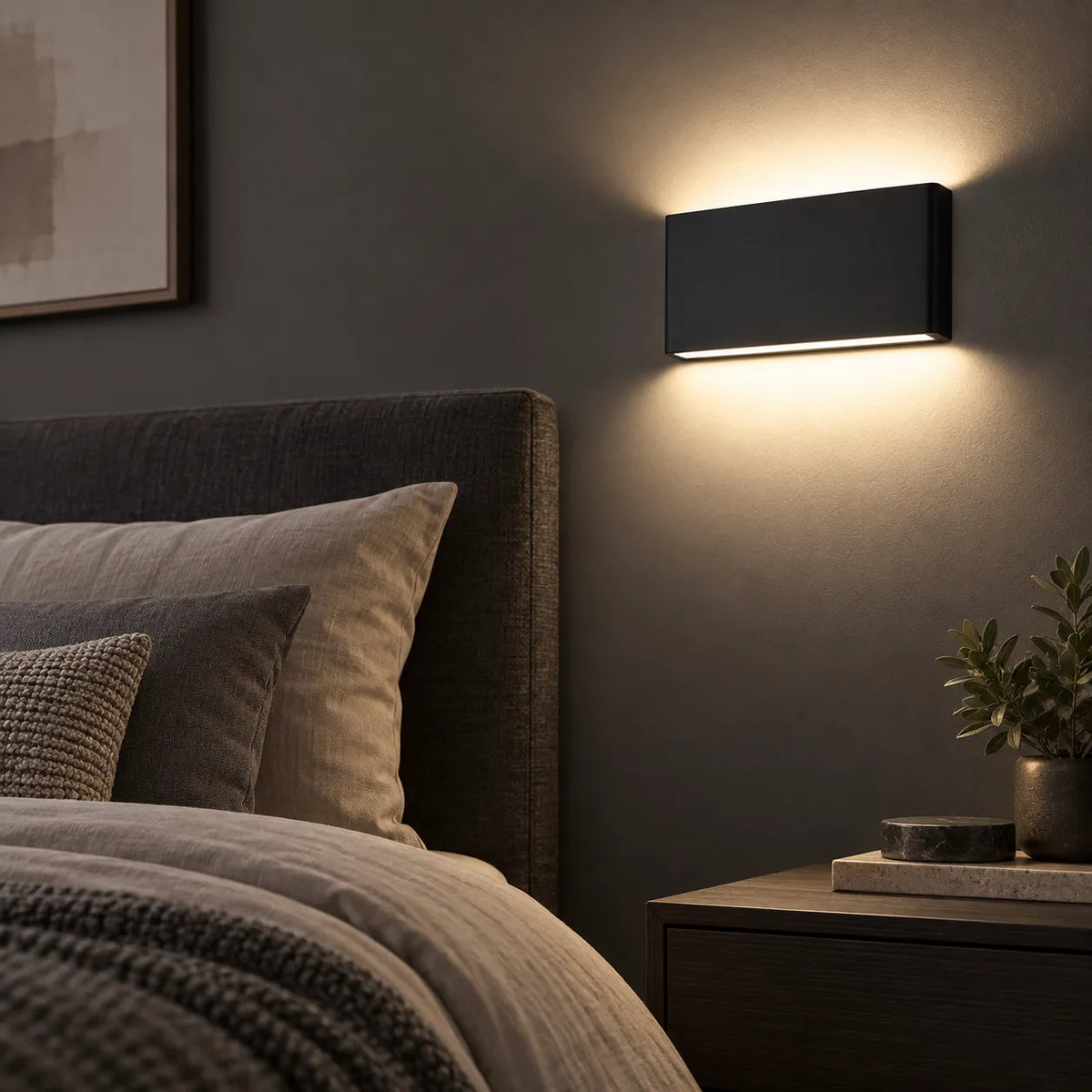 Applique Murale Nordica Alu | Lampe murale en aluminium étanche IP65, chambre et salle de bain