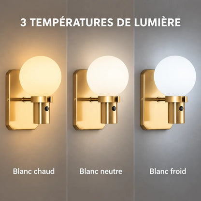 Applique Murale Volta | Applique Murale sans fil rechargeable dimmable avec télécommande