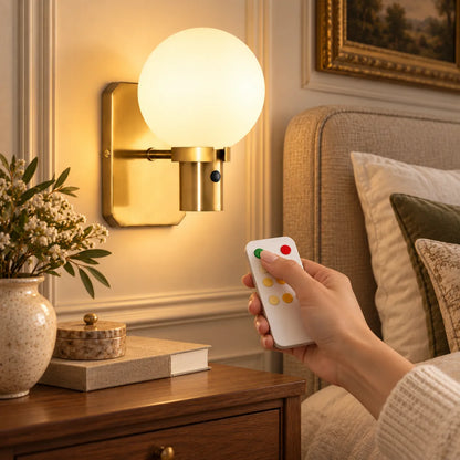 Applique Murale Volta | Applique Murale sans fil rechargeable dimmable avec télécommande