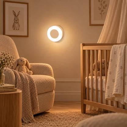 Applique Murale LED Fimura | Lampe murale sans fil rechargeable, tactile et magnétique