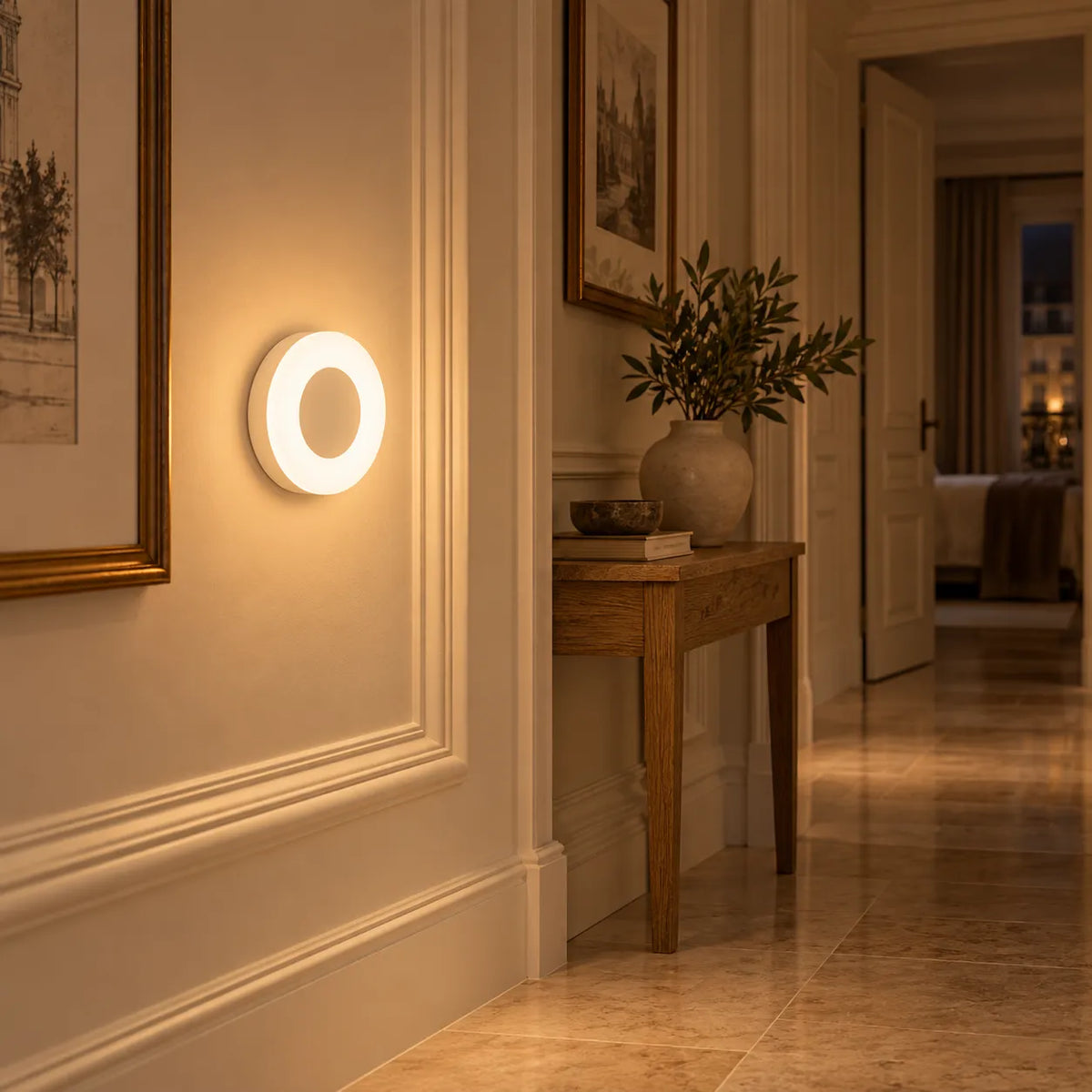 Applique Murale LED Fimura | Lampe murale sans fil rechargeable, tactile et magnétique