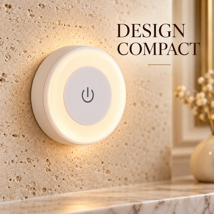 Applique Murale LED Fimura | Lampe murale sans fil rechargeable, tactile et magnétique