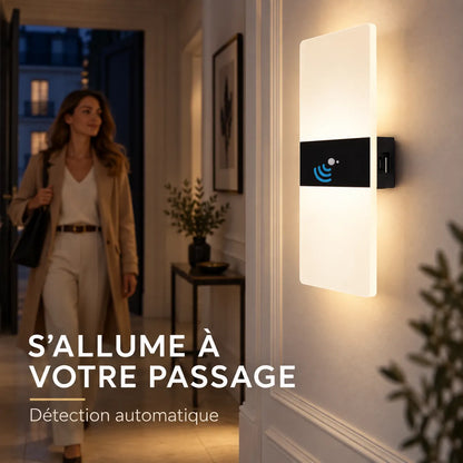 Appliques Murales LED | Lampe murale rechargeable à détecteur de mouvement