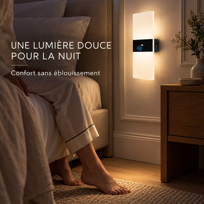 Appliques Murales LED | Lampe murale rechargeable à détecteur de mouvement