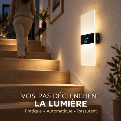 Appliques Murales LED | Lampe murale rechargeable à détecteur de mouvement